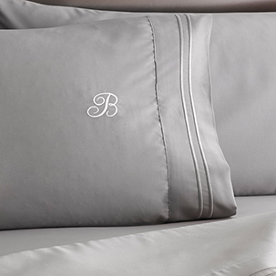 bellissimo monogramed sheets